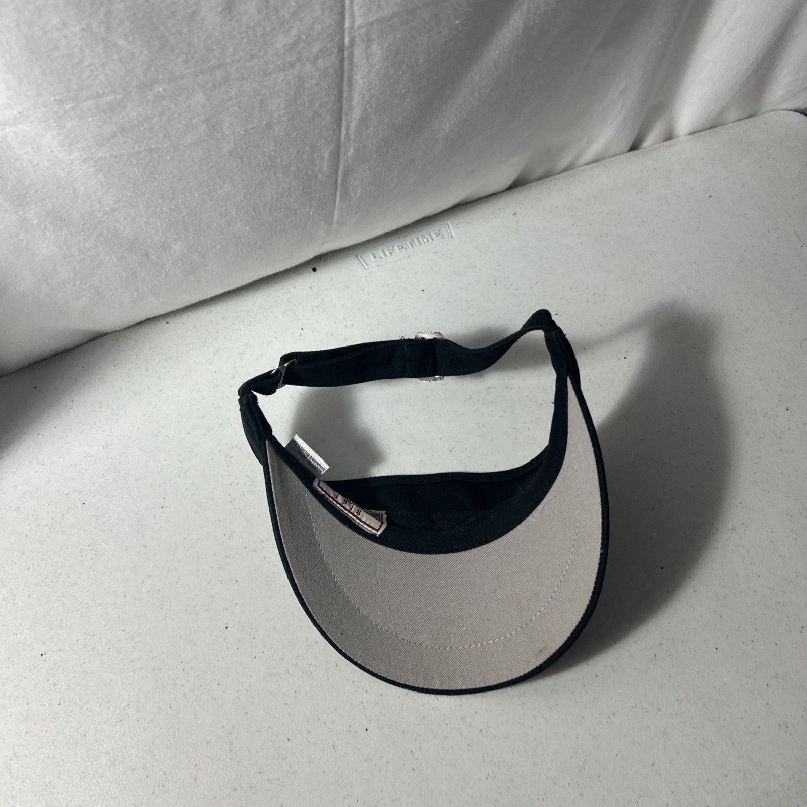 American Needle Westhaven Golf Club Adjustable Strap Black Visor Hat
