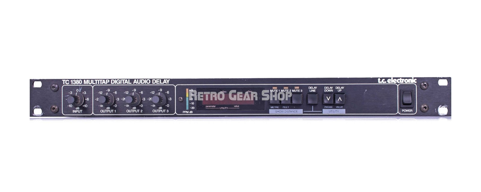 TC Electronic 1380 Multitap Digital Audio Delay Vintage Rare Rack Effect