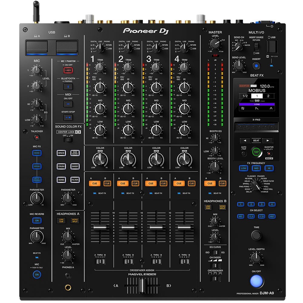 Pioneer DJM-A9 Professional DJ Mixer 4-Channel 4ch DJMA9 900NXS2 Newest