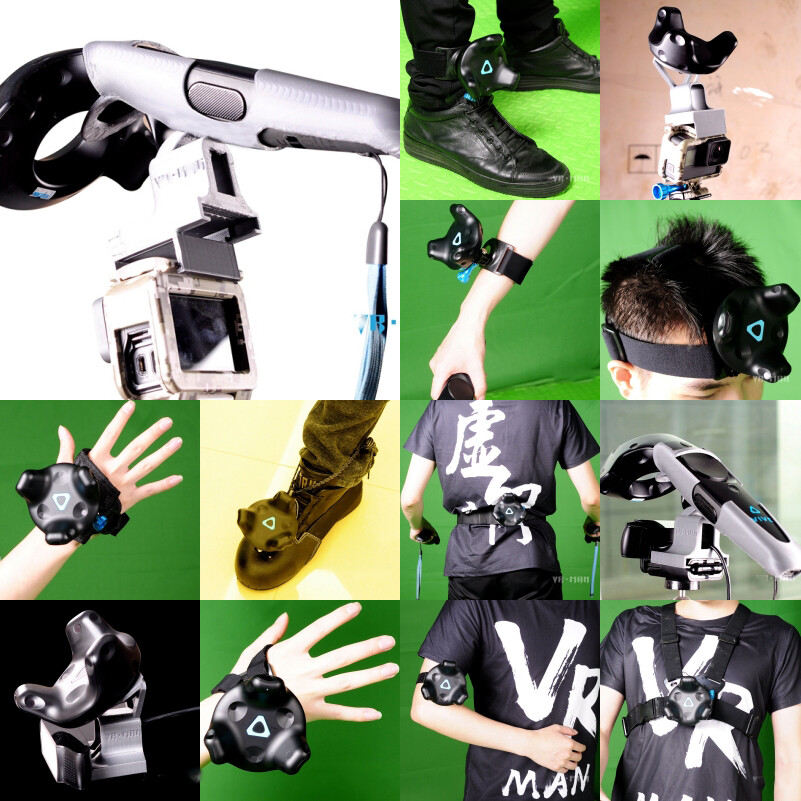 Full Body Tracking MR Dynamic Capture Strap Mount Bracket for HTC vive Tracker