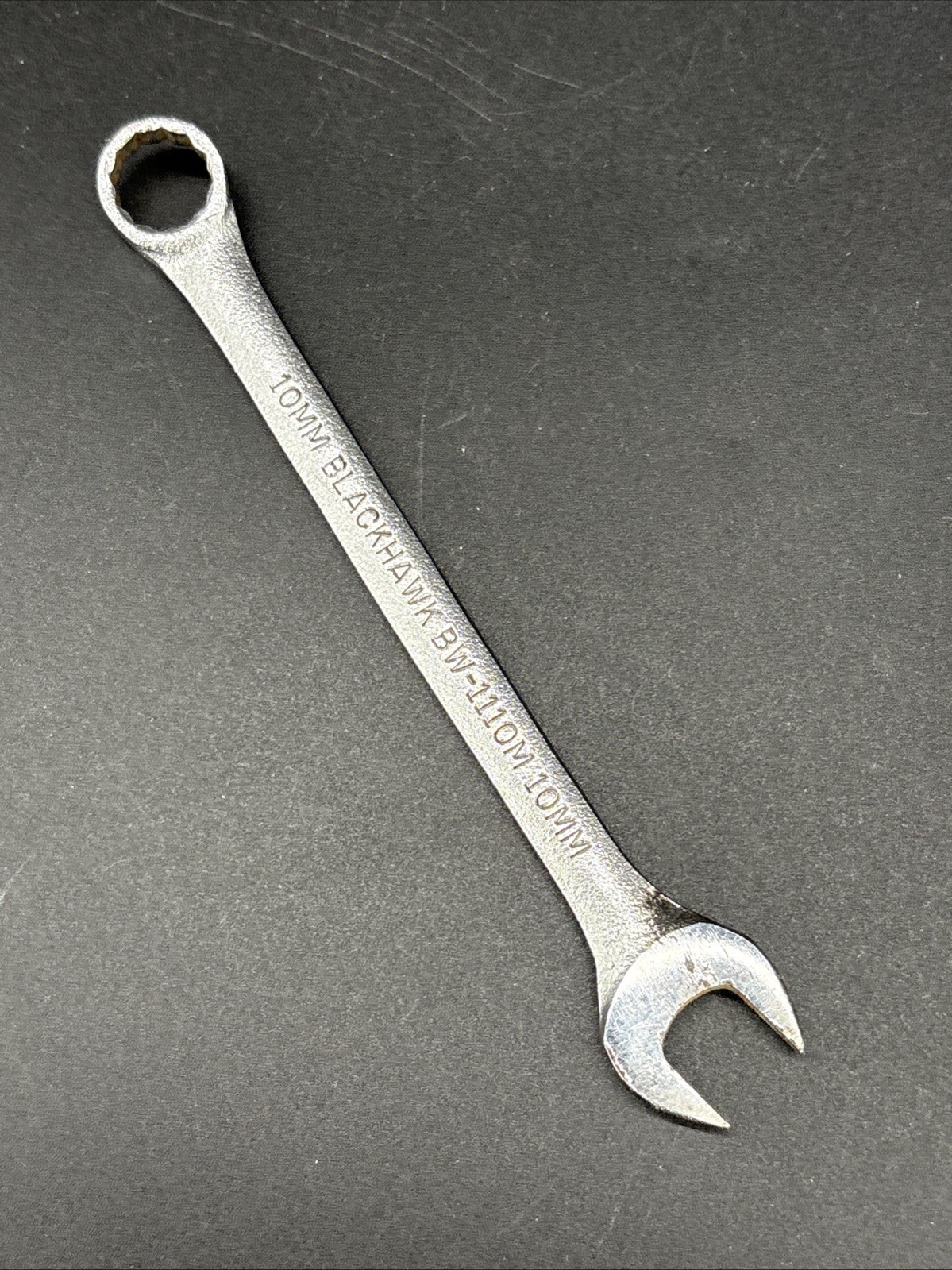 Vintage Blackhawk BW-1110M 10mm Combination Wrench 12pt Metric Made in USA