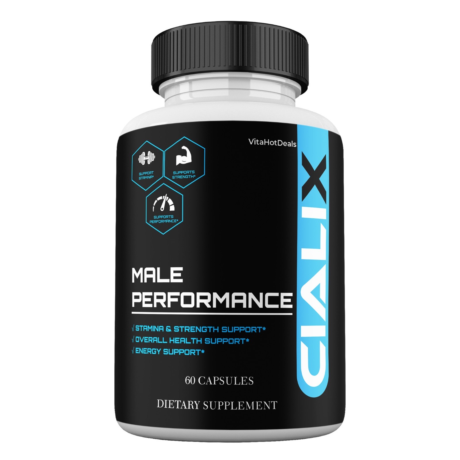 Cialix Supplemement Capsules, All Natural Formula for Men Cialix  (1 Pack)