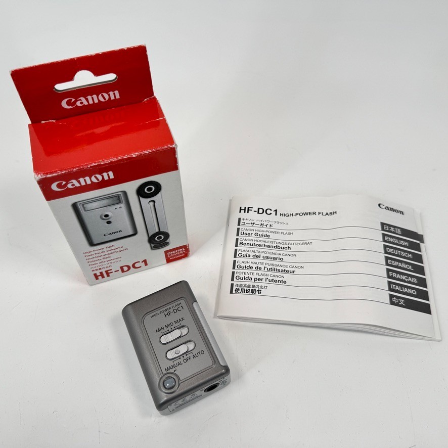 Canon HF-DC1 High-Power Flash for Canon PowerShot Camera