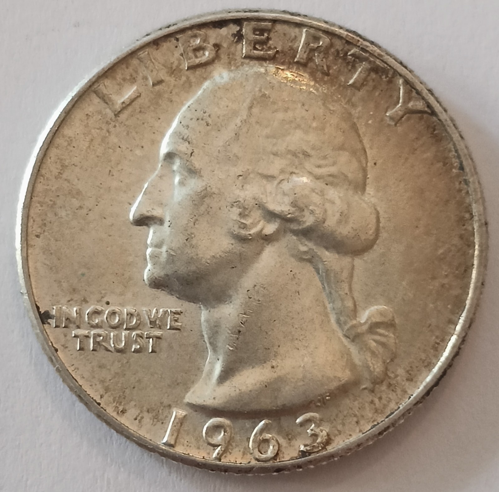 1963-D/D RPM DDO FS-101 Silver Washington Quarter Dollar in CH/Gem BU condition.