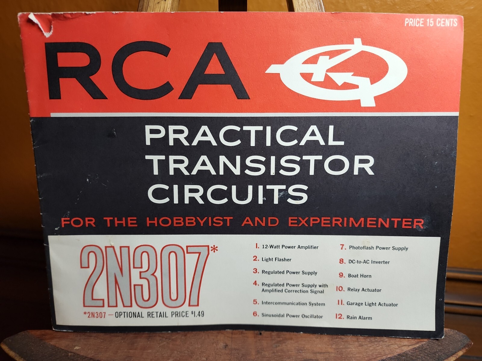 VTG 1959 RCA Practical Transistor Circuits For the Hobbyist & Experimenter 2N307