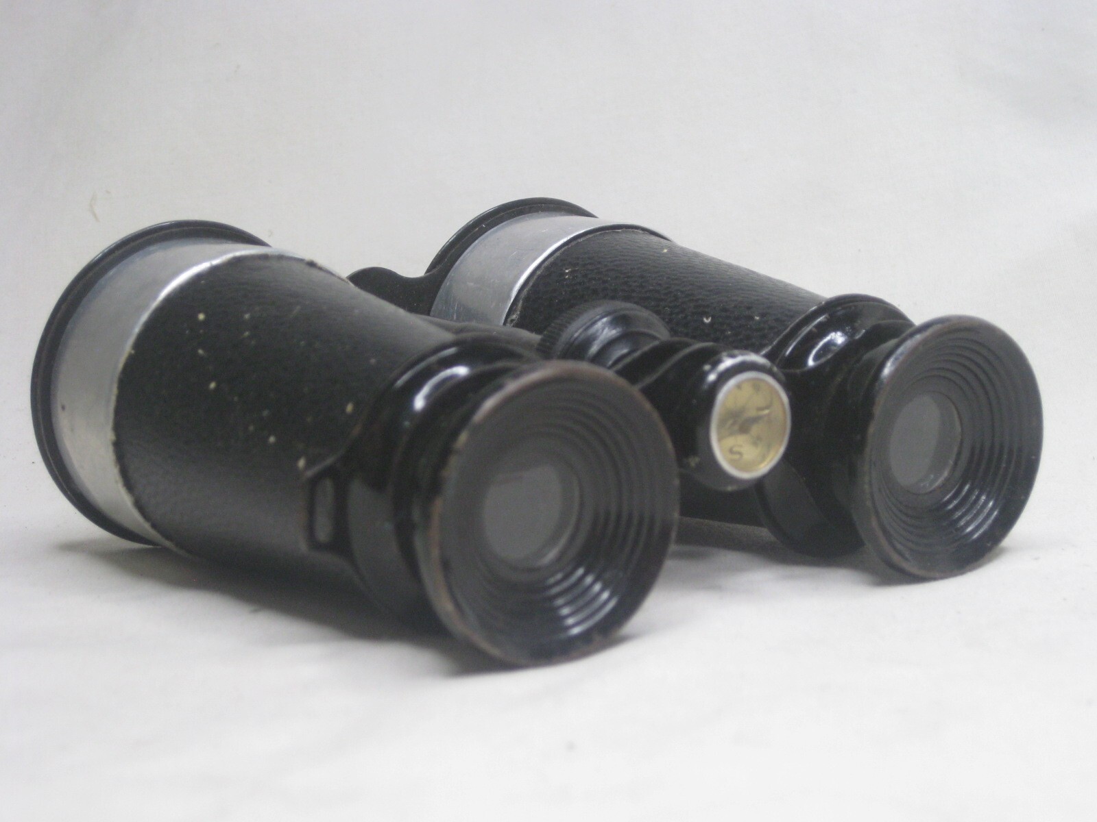 vintage binoculars binocular w/ built in dry compass