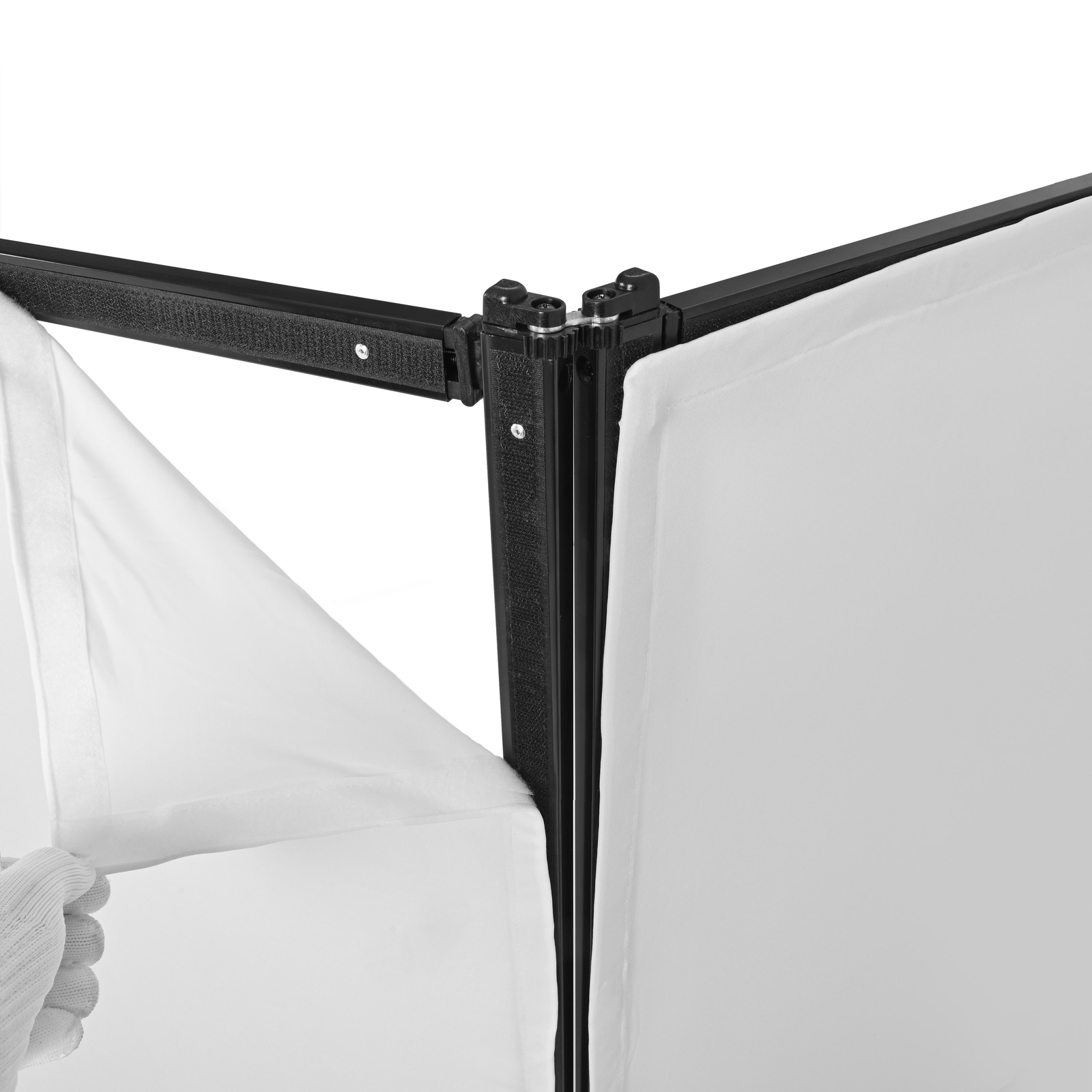 4-Panel DJ Foldable Booth Panels Portable Facade Event Booth Panels W/Carry Bag