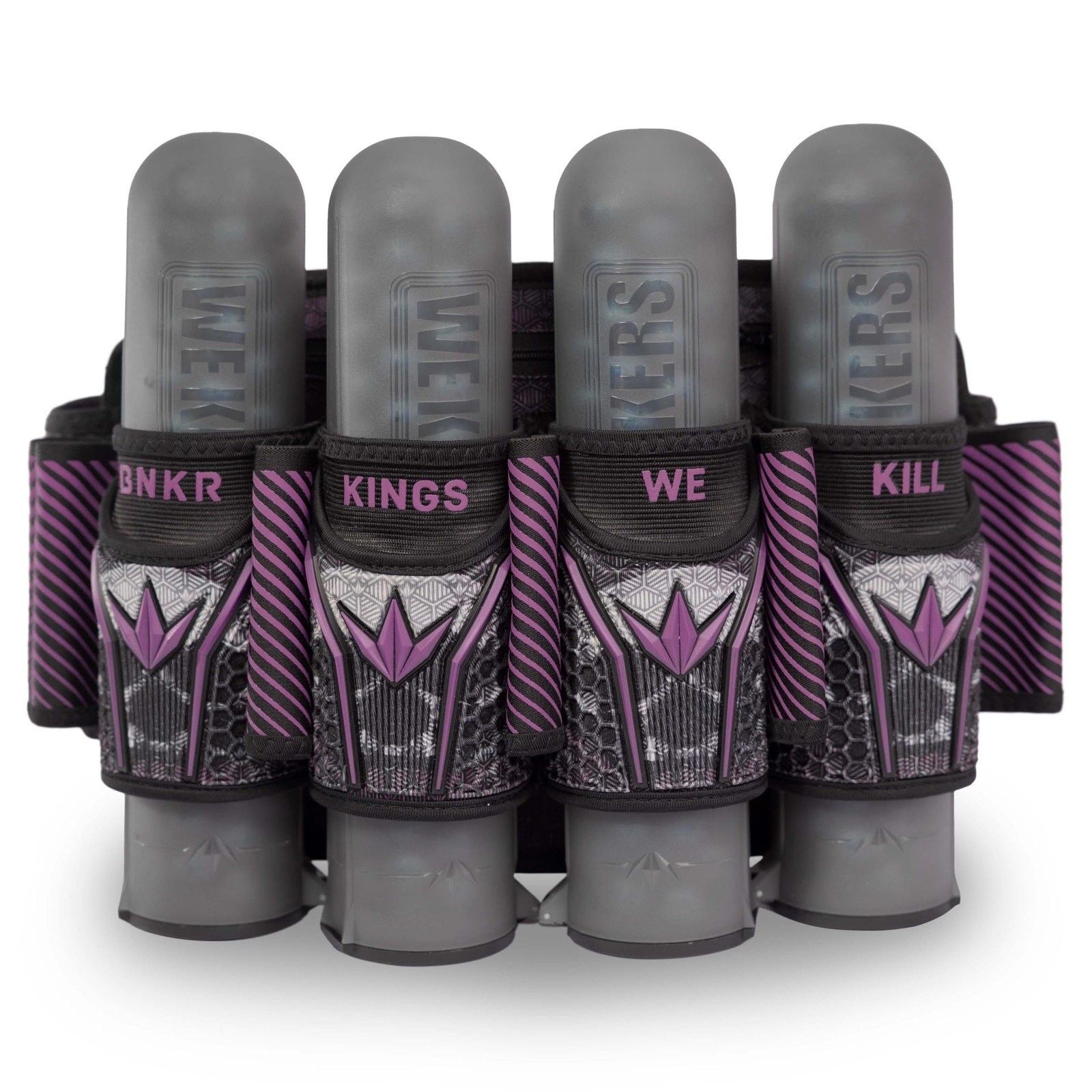 Bunkerkings Fly2 Skulls Paintball Pod Pack – Strapless Pack with 8 ESC Pods...