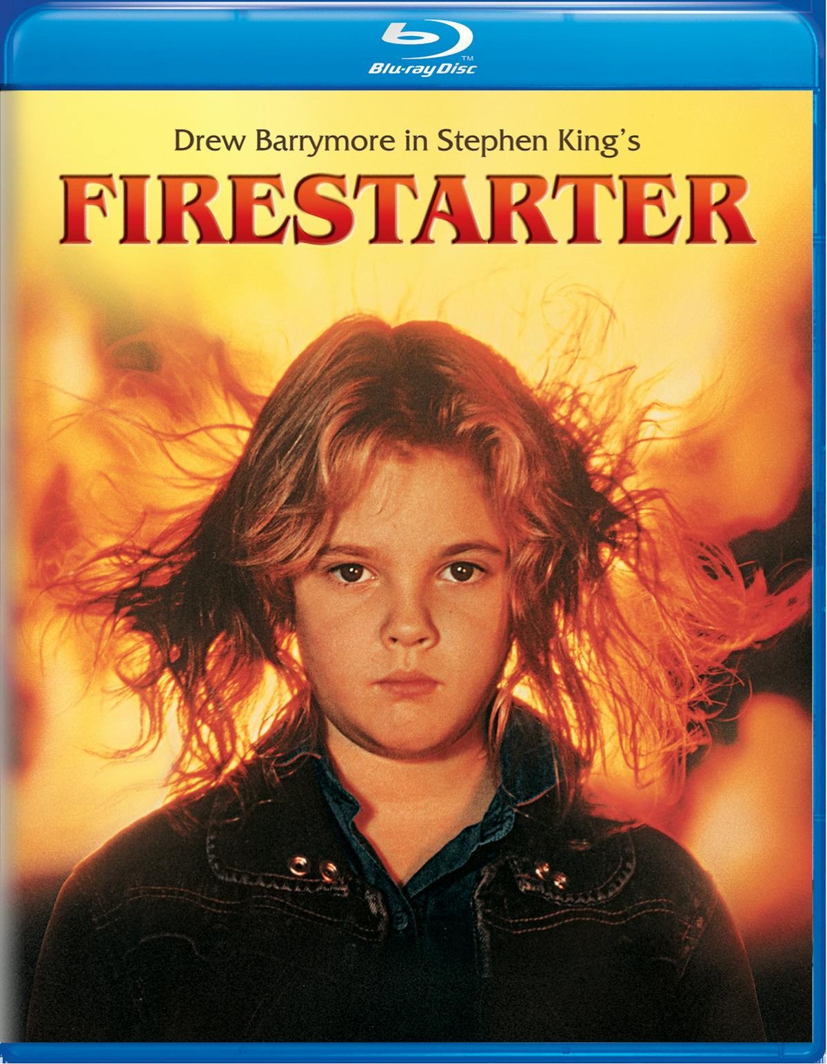 Firestarter Blu-ray Drew Barrymore NEW