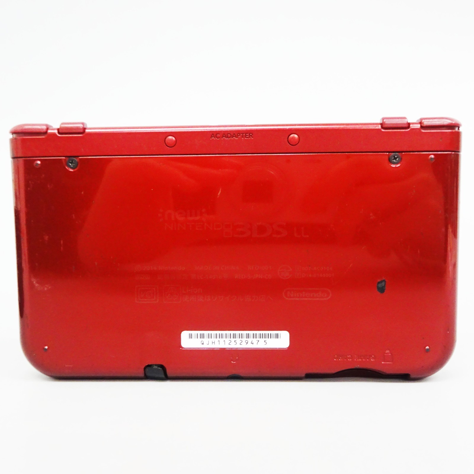 New Nintendo 3DS LL XL Metallic Red Console Handheld System Japan Tested