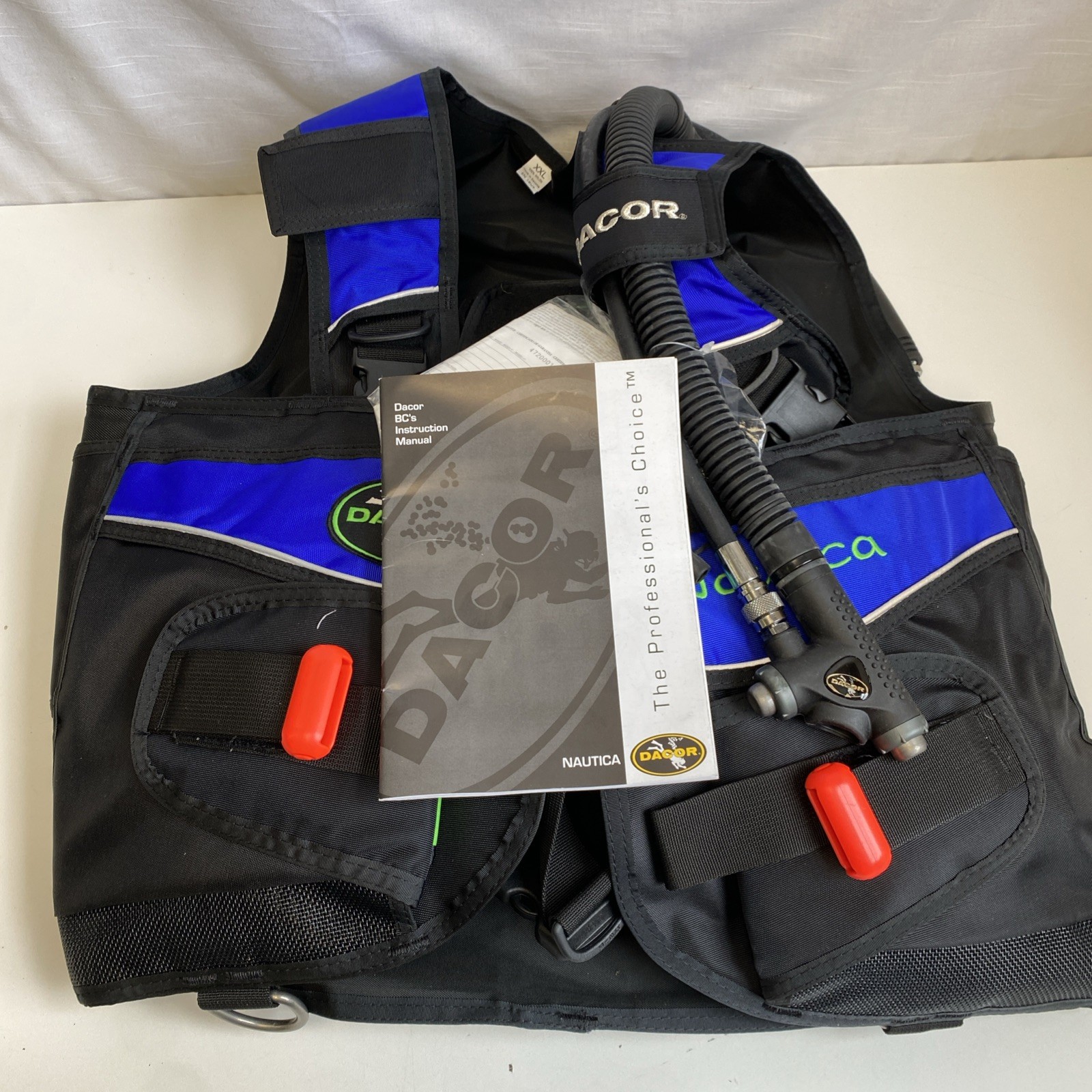 Dacor Nautica BCD Buoyancy Compensator Size XXL Great Condition Looks To Be New
