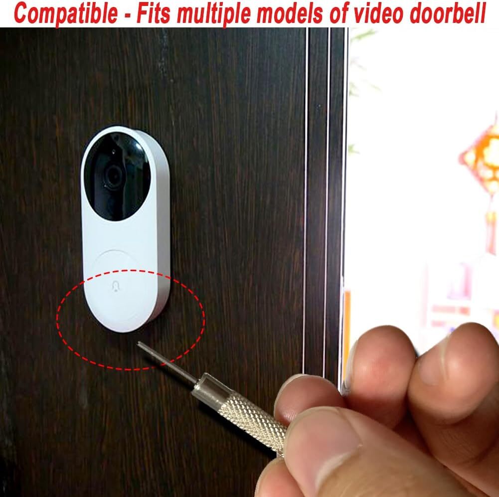 8 Pcs Security Pin Key Release Removal Tool Compatible with Arlo Video Doorbell,