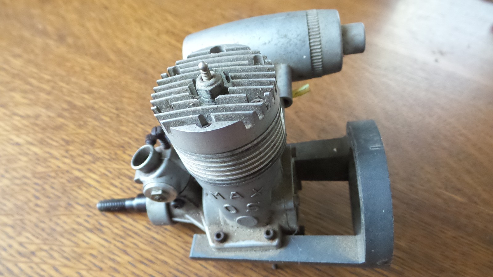 Enya Max OS 50 Model Airplane Engine with Muffler & Mounting Bracket