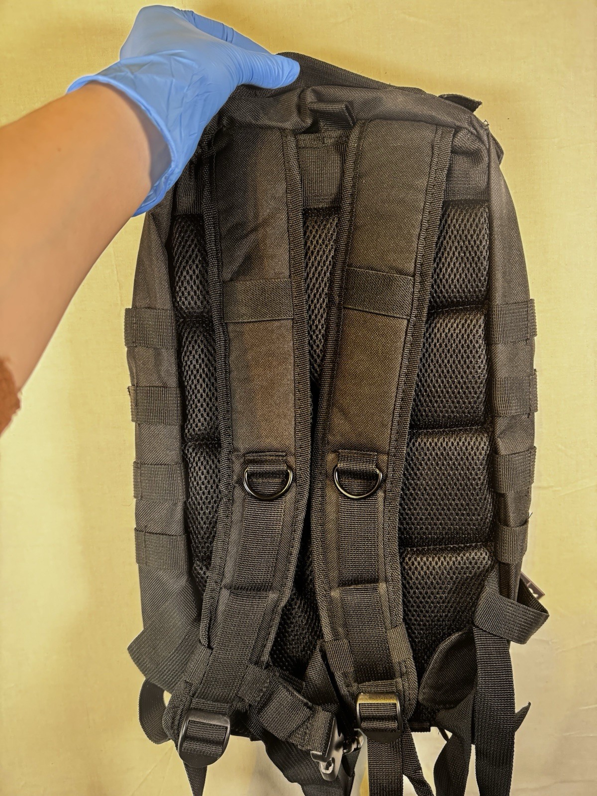 VISM Shooters Gear Back Pack - Black