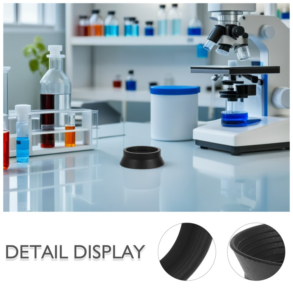 3 Pcs Microscope Eyepiece Protective Cover Protector Eyecups for Microscopes