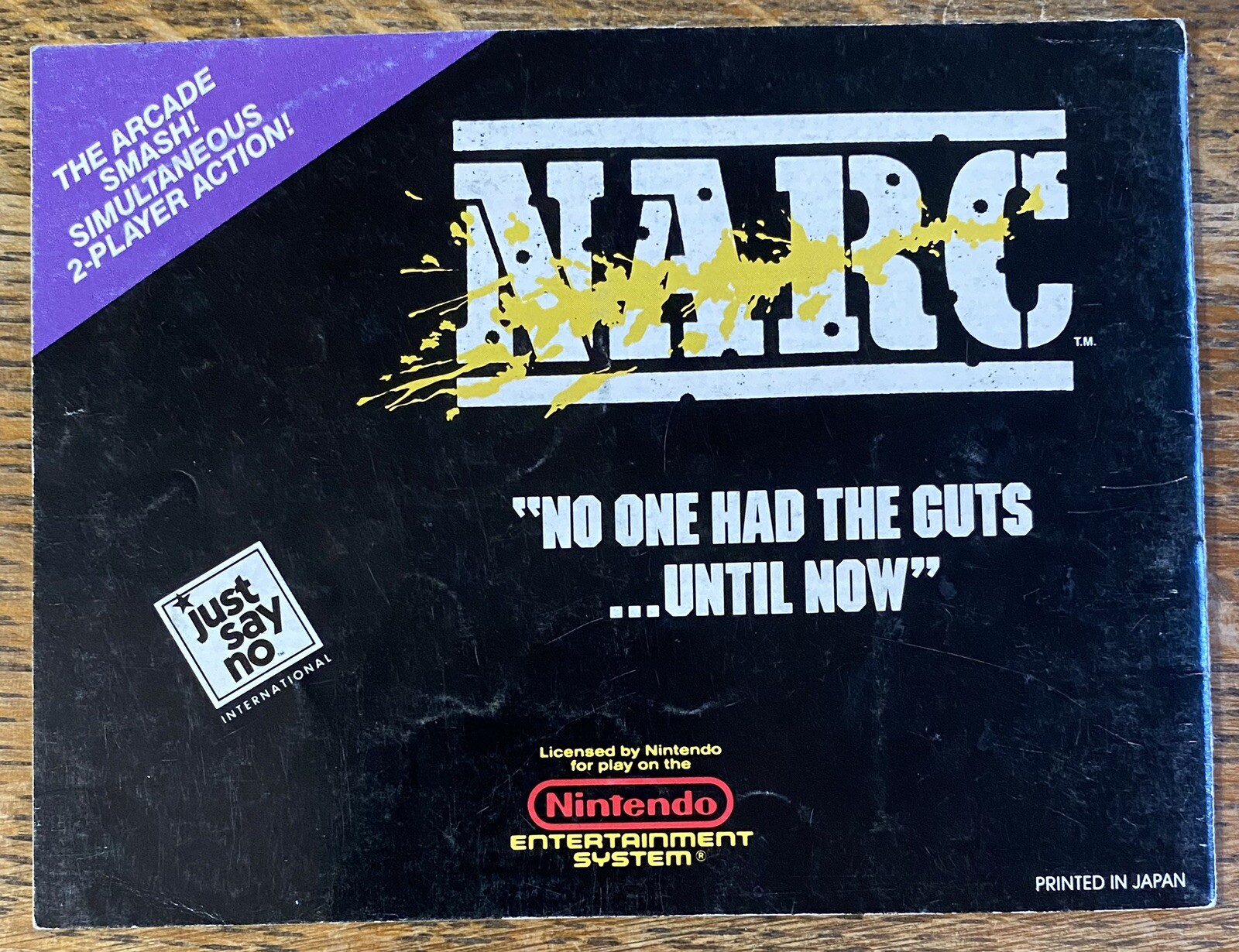 Bigfoot Nintendo NES *Manual Only*