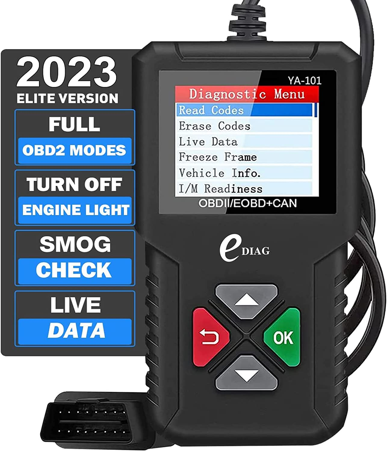 Automotive OBD2 Scanner Code Reader Fault Engine Car Checker Diagnostic Tools