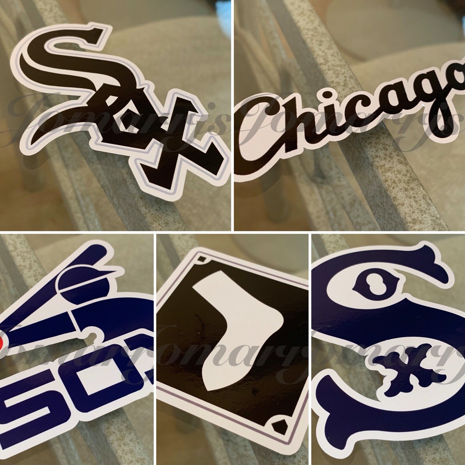Chicago White Sox Baseball Team Logo MLB Sticker Decal Vinyl #ChiSox *4"-18"*