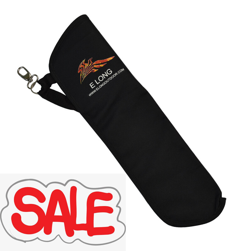 Quiver Back Waist Side Black Bag Archery Arrow Bow Holder Pouch Target Hunting1X