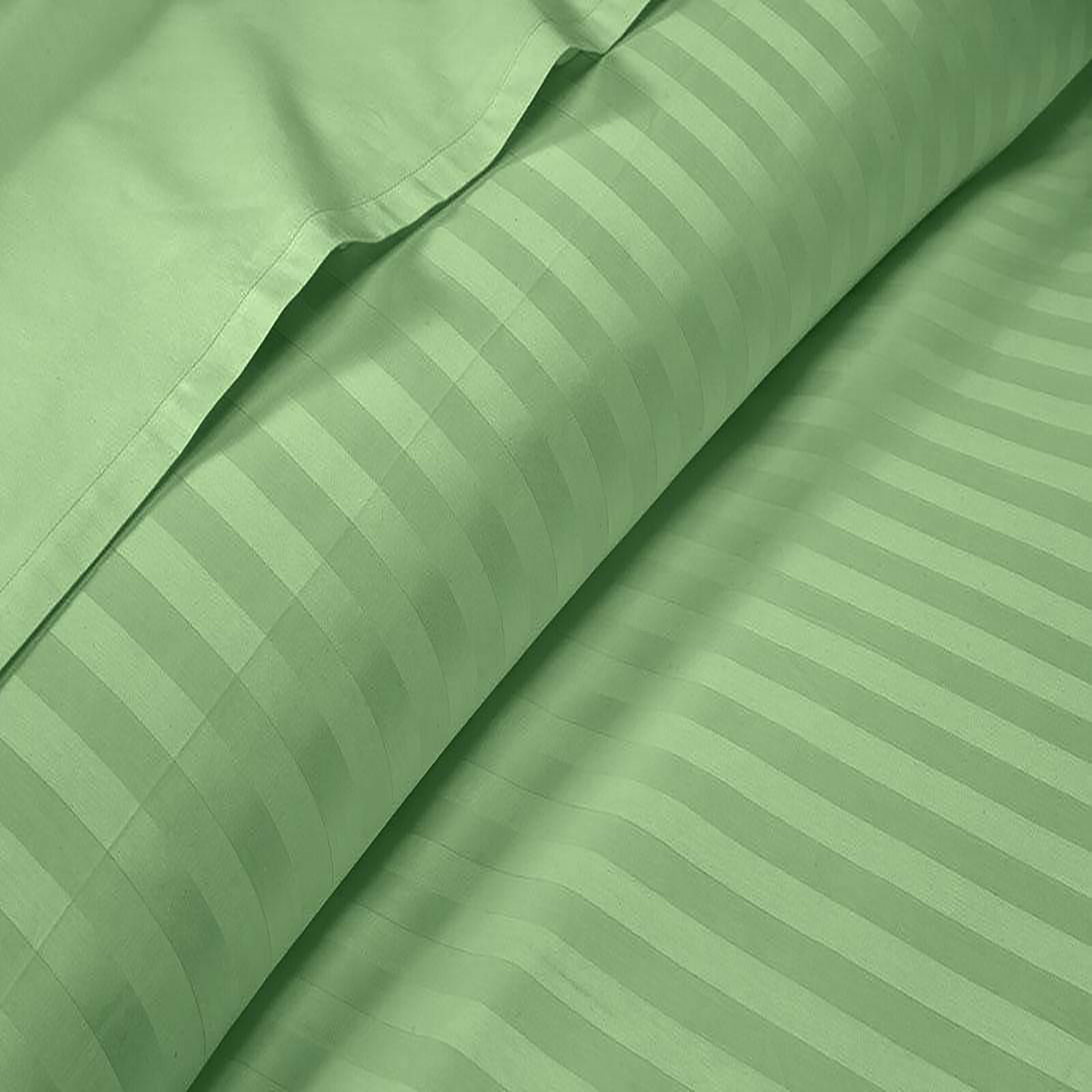 Bedding Collection 1000 TC OR 1200 TC 100% Cotton Moss Stripes All Item