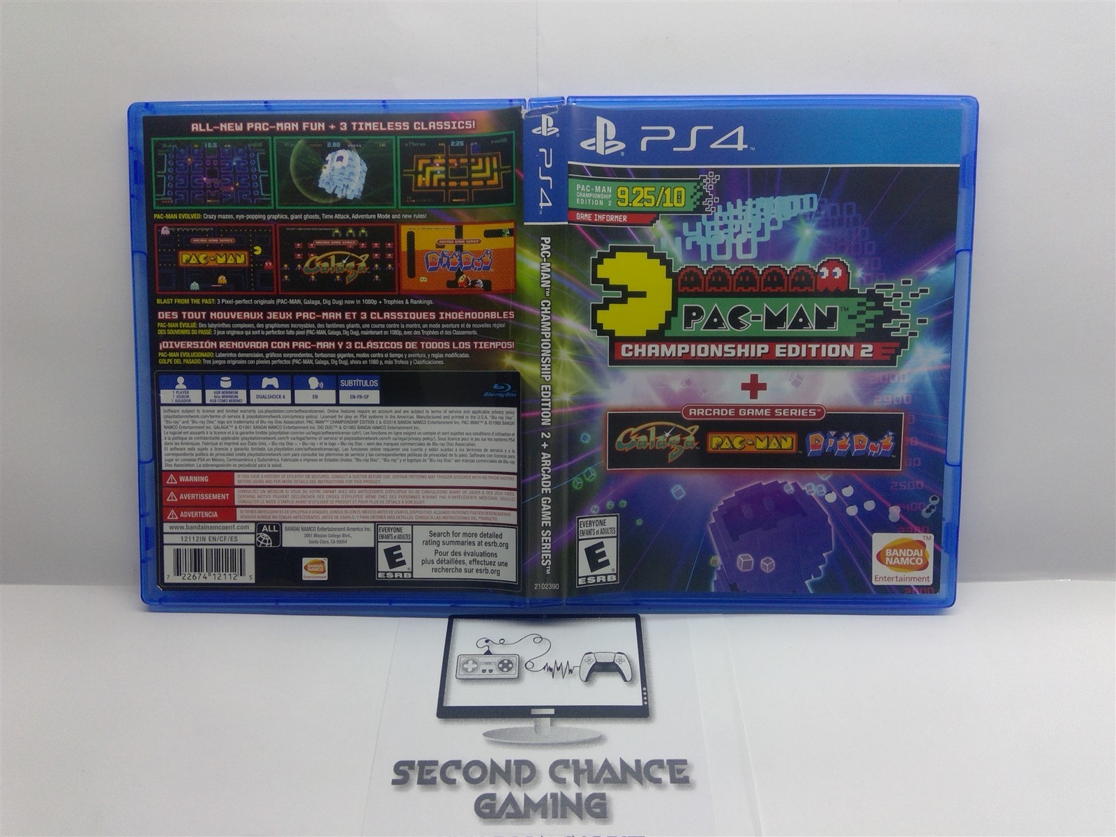 Pac-Man Championship Edition 2 + The Arcade Game Series -PlayStation 4 - Tested