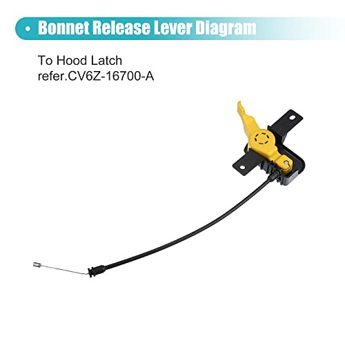 Car Engine Hood Release Cable for Ford Escape 2013-2019 & Lincoln MKC 2015