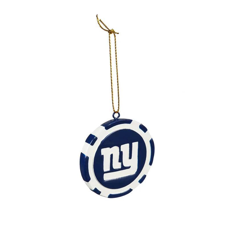 New York Giants Ornament Game Chip Special Order