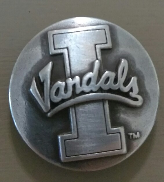 Idaho Vandals Concho with Screws