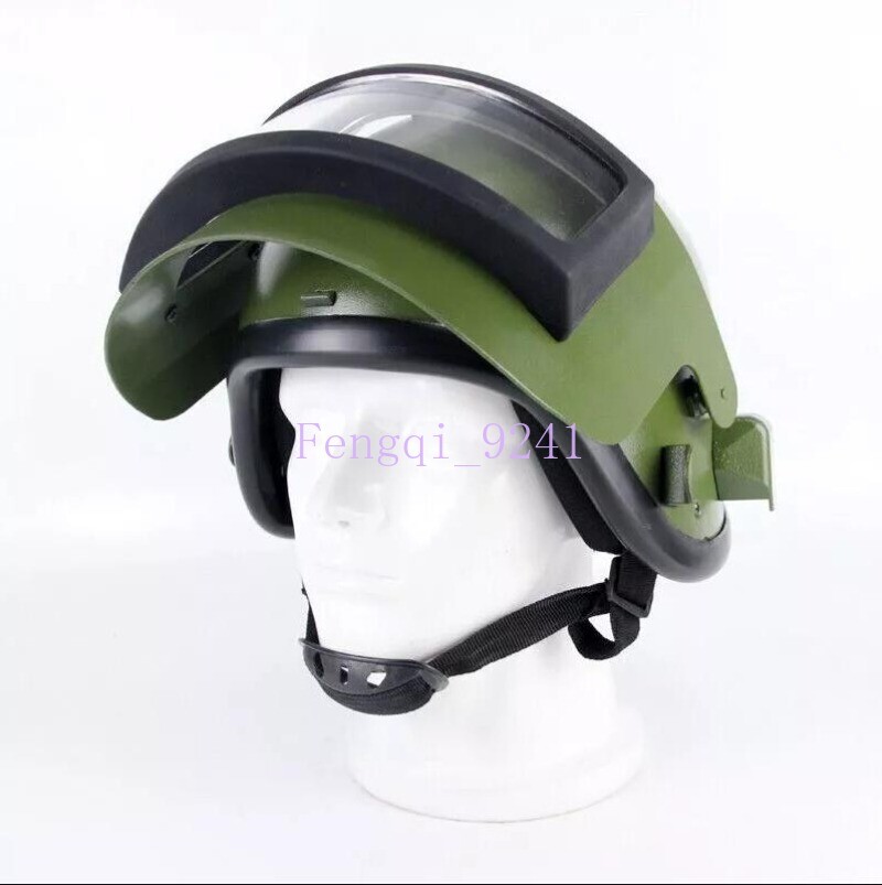 IN US!!! Replica Russian Army Altyn K6-3 Helmet Airsoft Sports Mask Green Helmet