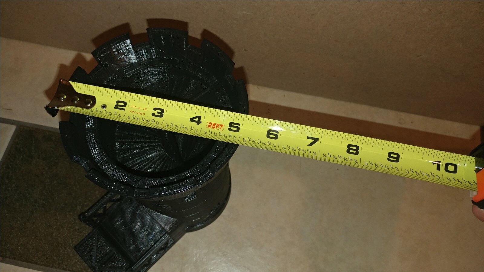 HUGE Dice Tower, OVER 8" TALL! Dice Roller, Dungeons & Dragons, LARGE DICE TOWER