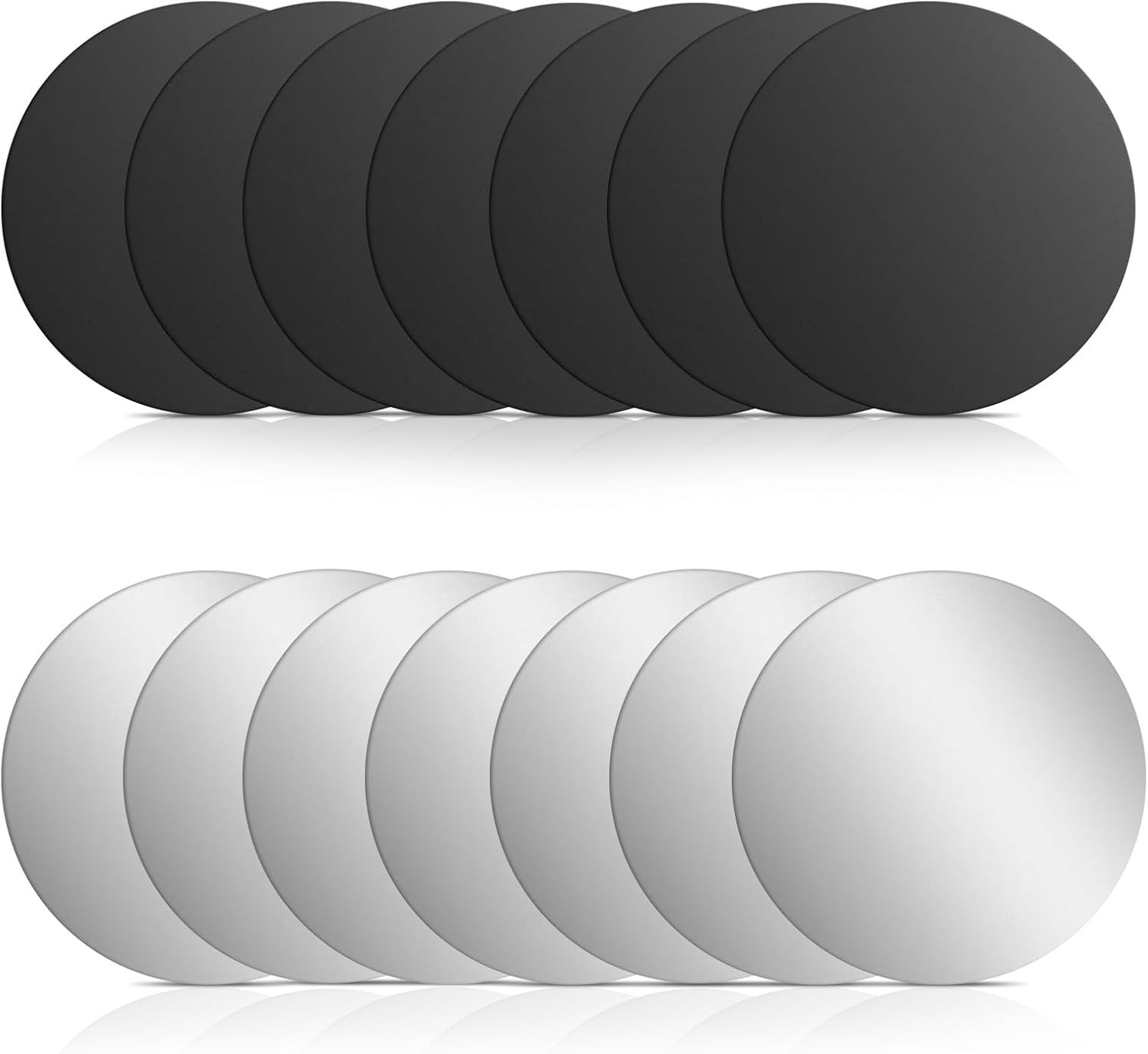 Round Metal Plates for Magnetic Phone Mount Adhesive Iron Discs Phone Case