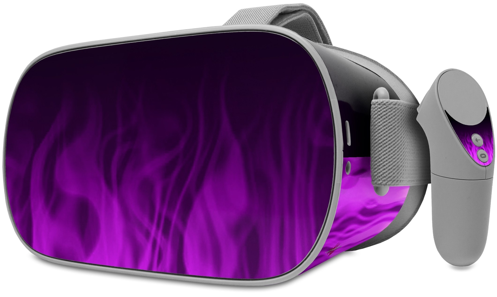 Skin Wrap for Oculus Go Fire Purple