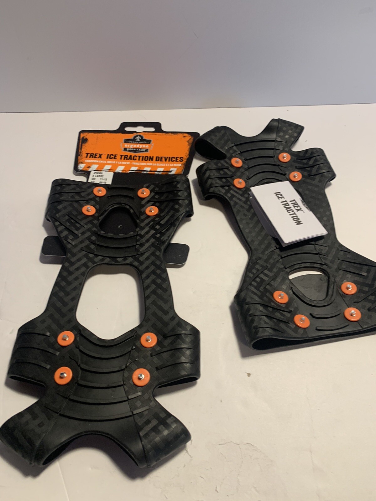 Ergodyne Trex Ice Traction Devices #6300 X-Large US:11-14 New in Package XL