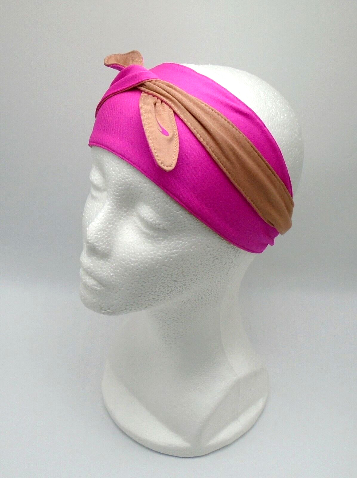 Nike Bandana Head Tie Rose Gold/Laser Fuchsia Adult Reversible