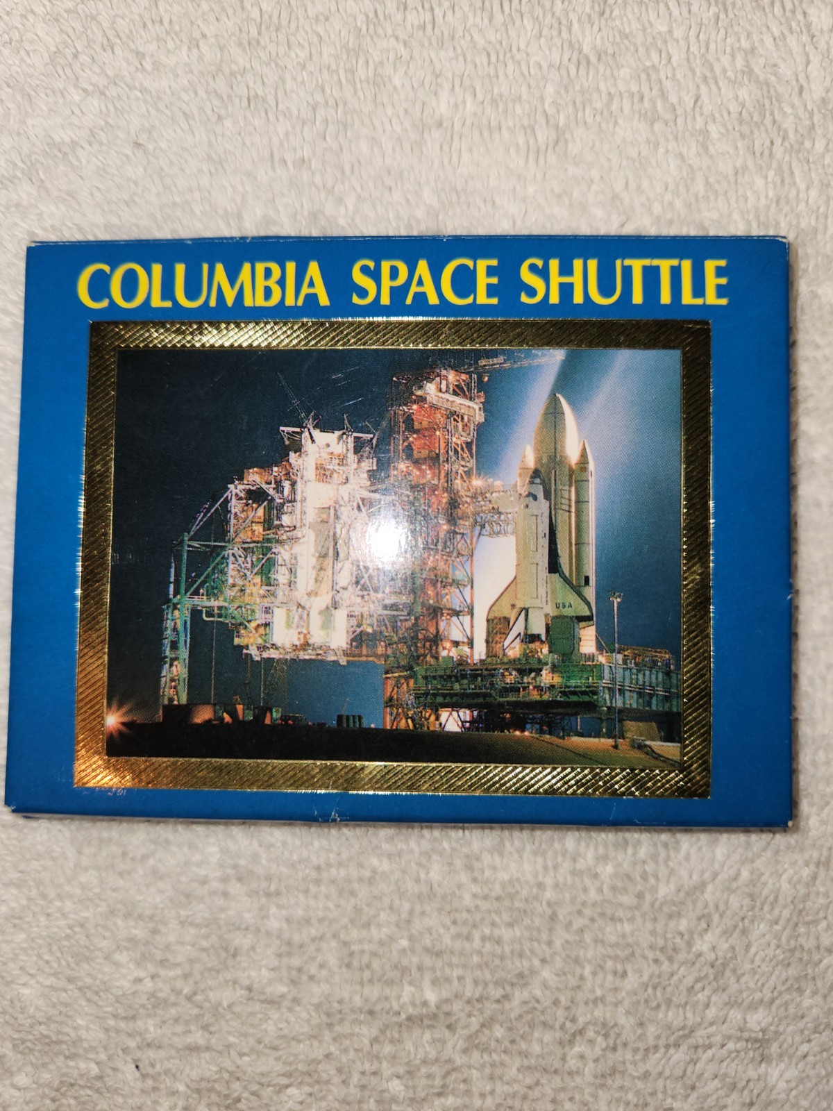 NASA Columbia Space Shuttle 12 Mini Pictures Set 12 Complete Set Vintage
