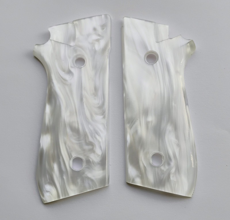 NEW Taurus PT92 Pearl White Grips