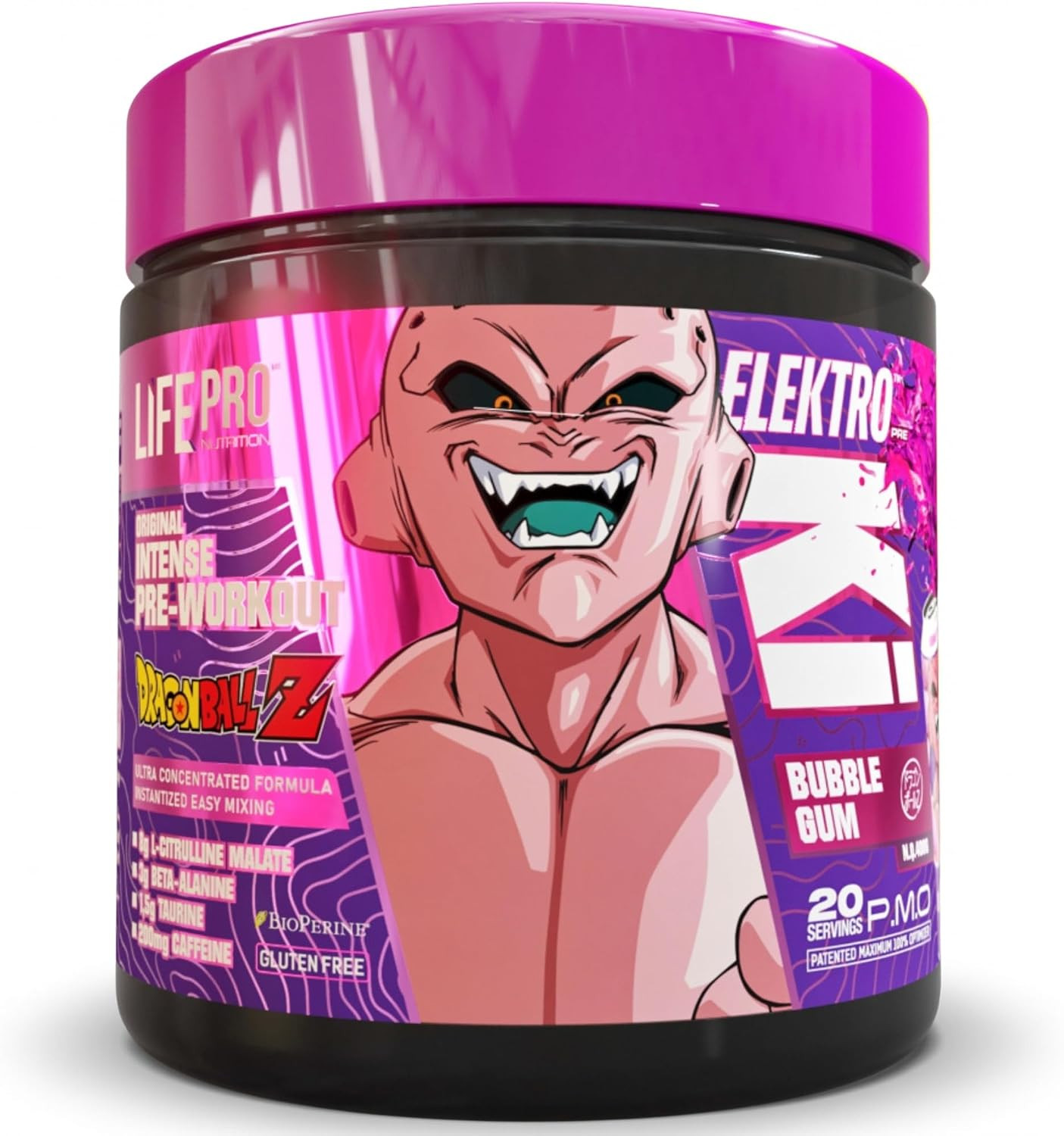 Life Pro Elektro Ki Dragon Ball Z Limited Edition 400G - Potente Preentreno Insp
