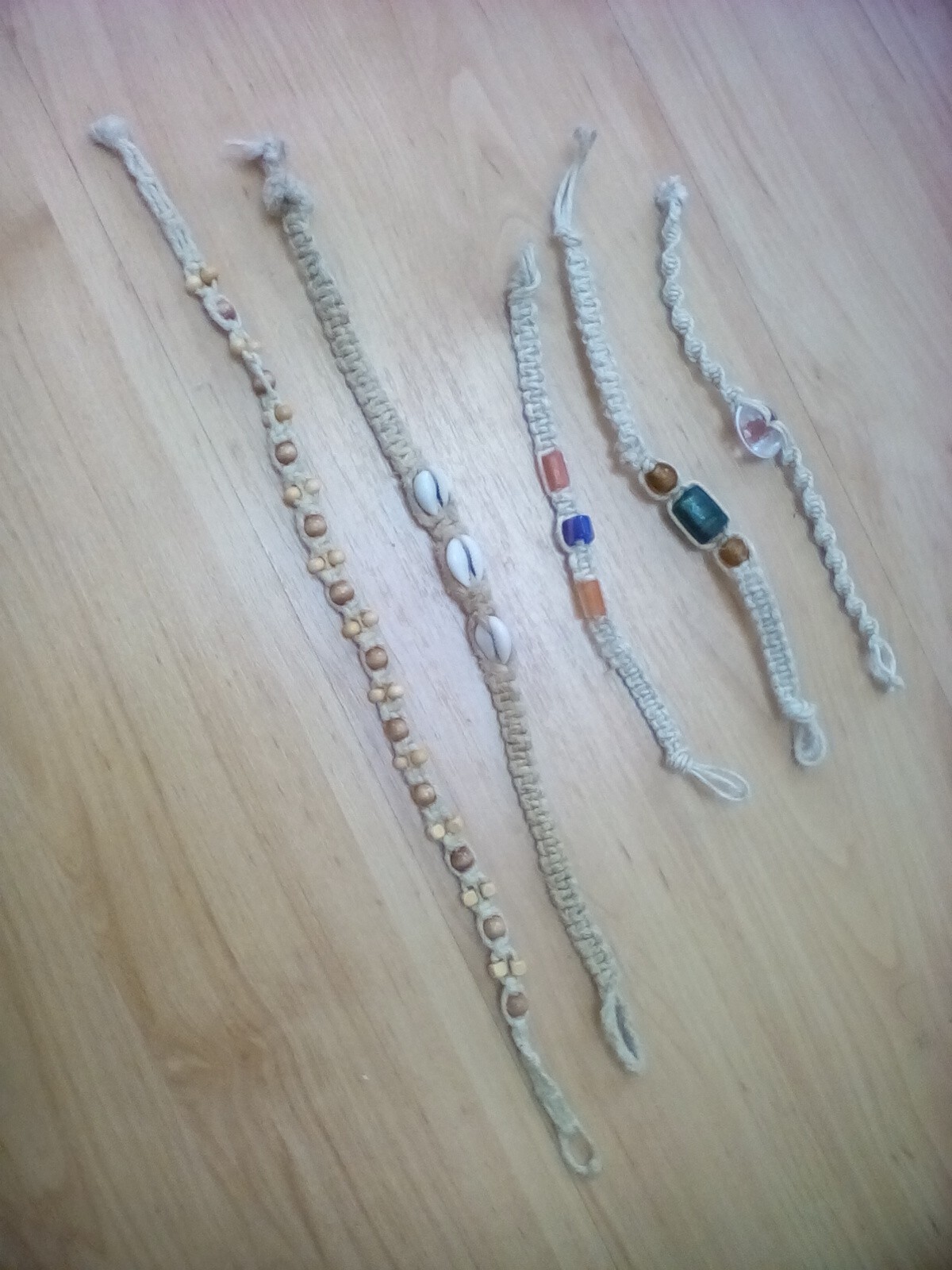 Nostalgic Handmade Macrame Chokers and Brecelets