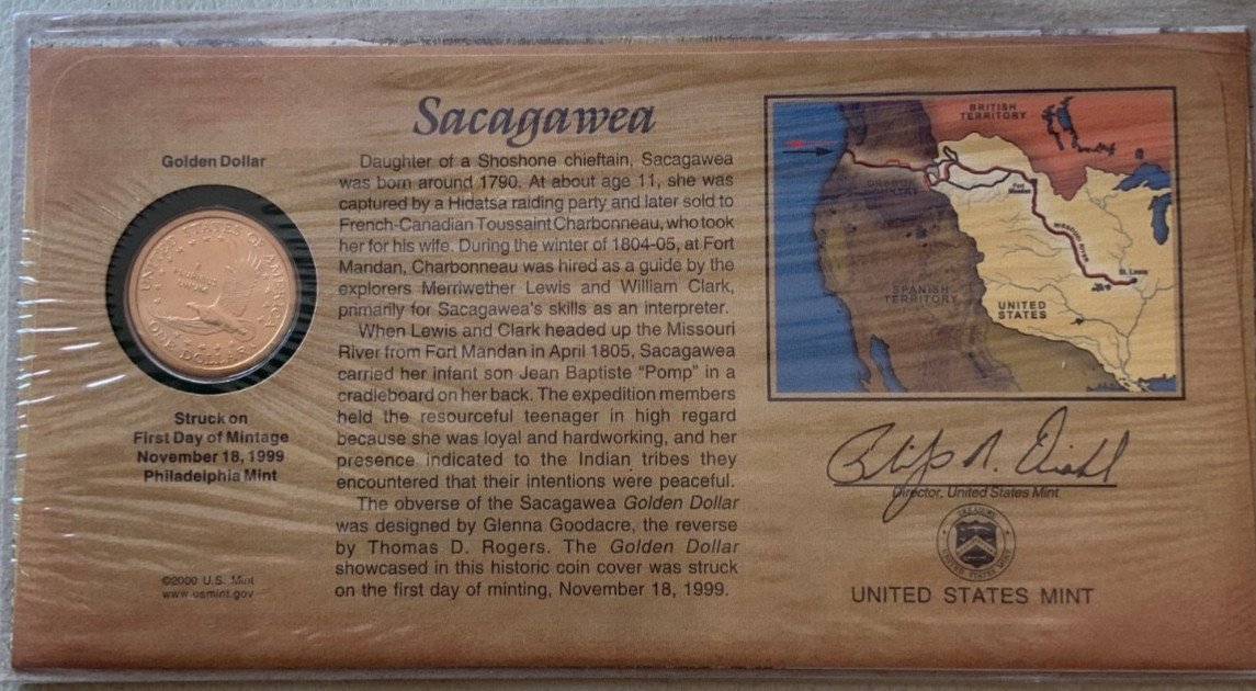 Sacagawea Dollar P mint 1999