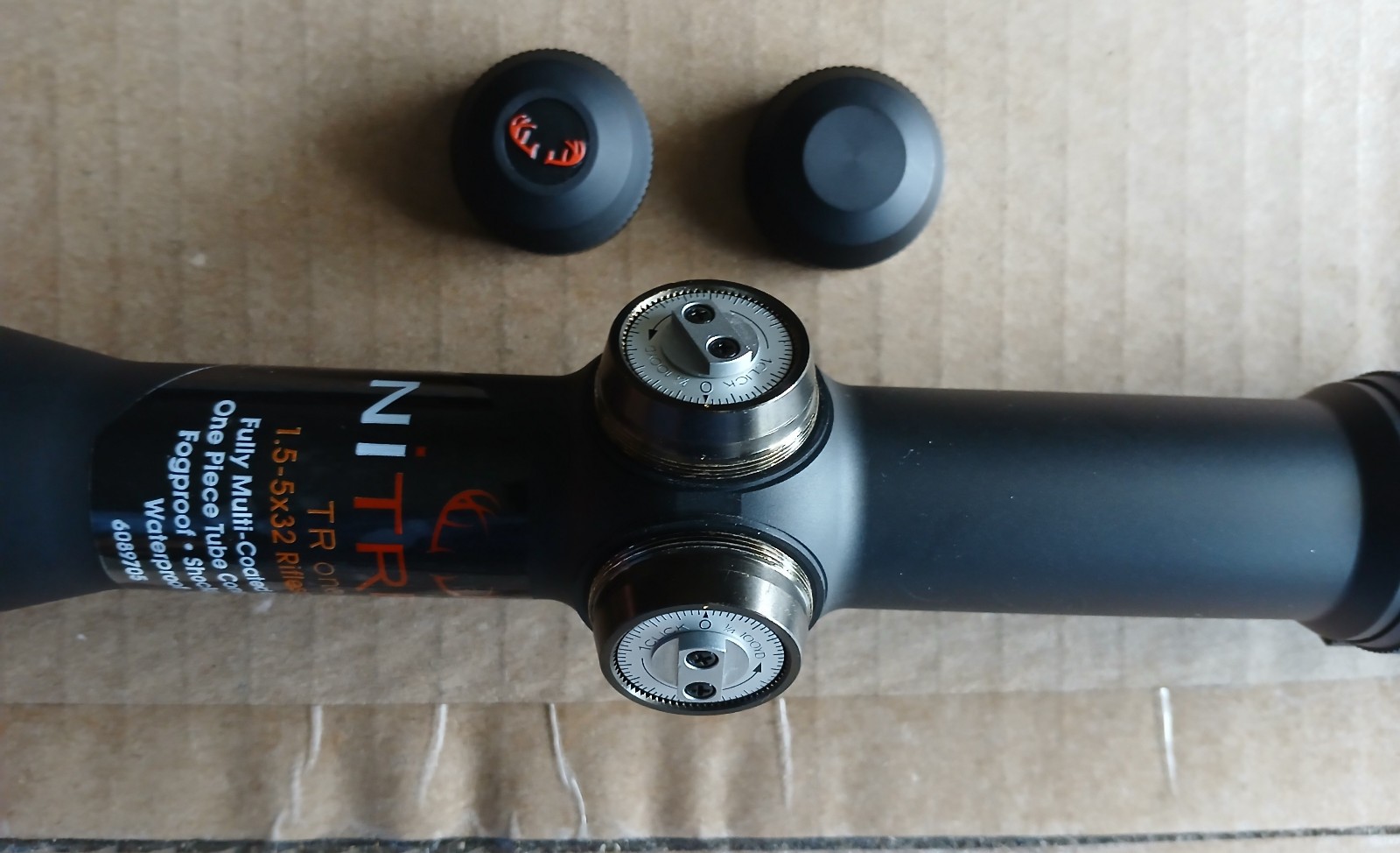 Nitrex TR One 1.5-5x32mm Rifle Scope Matte Black TrexPlex Reticle