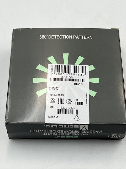 Visonic DISC Ceiling Mounted Passive Infrared PIR Motion Detector New in Box