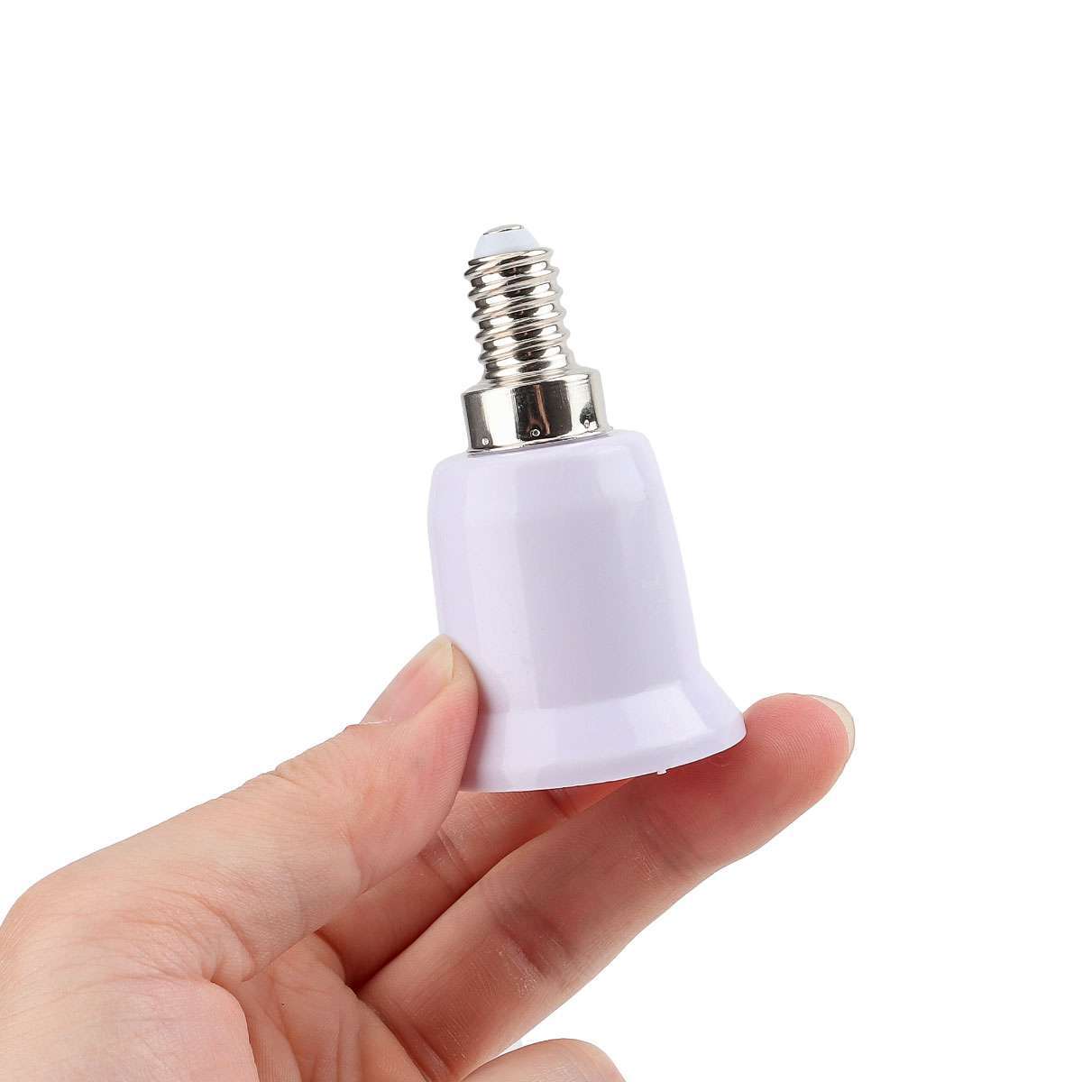 5~20PCS Light Bulb Socket Standard Medium Base E12 to E26/E27 Converter Adapter