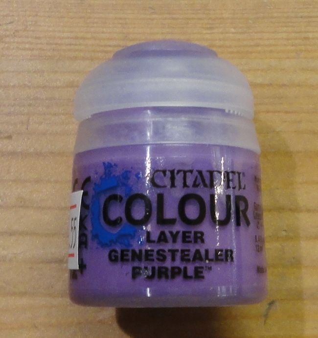 Citadel Layer Genestealer Purple Acrylic Paint by Games Workshop GAW22-10
