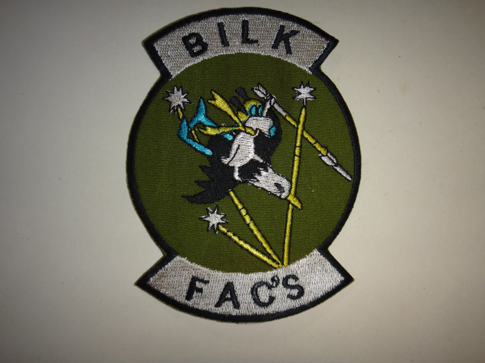 USAF 20th Tactical Air Support Squadron Snoopy Dog BILK FAC'S Vietnam War Patch