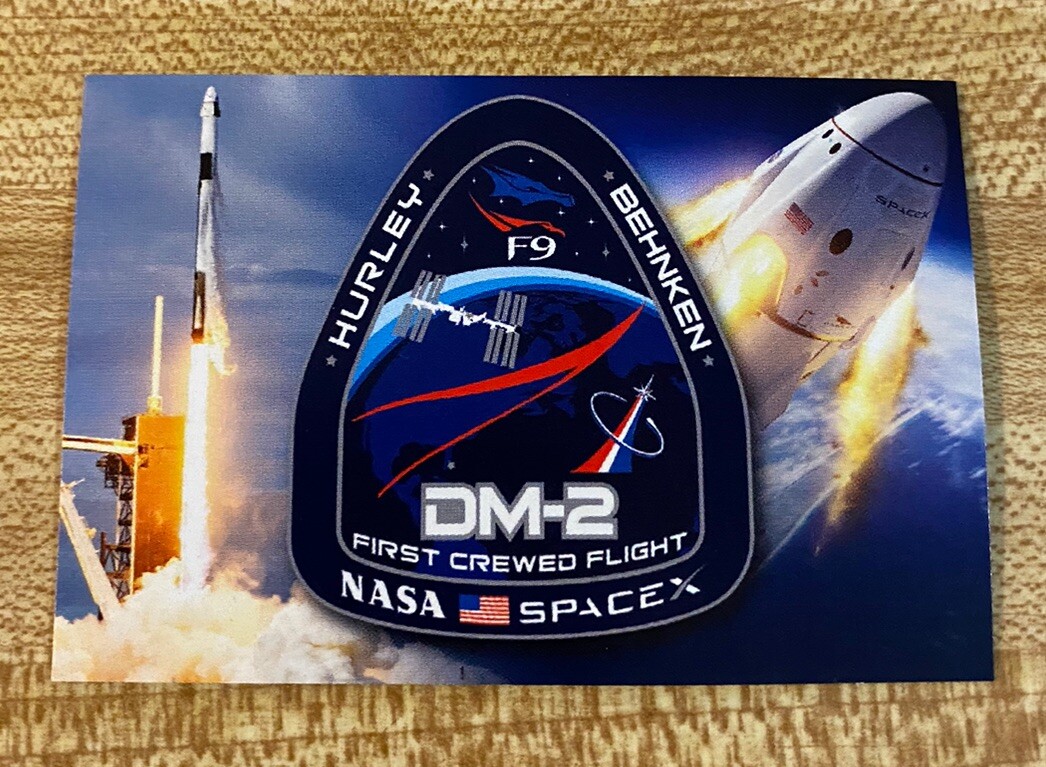 Space X Falcon 9 Half Dollar Coin