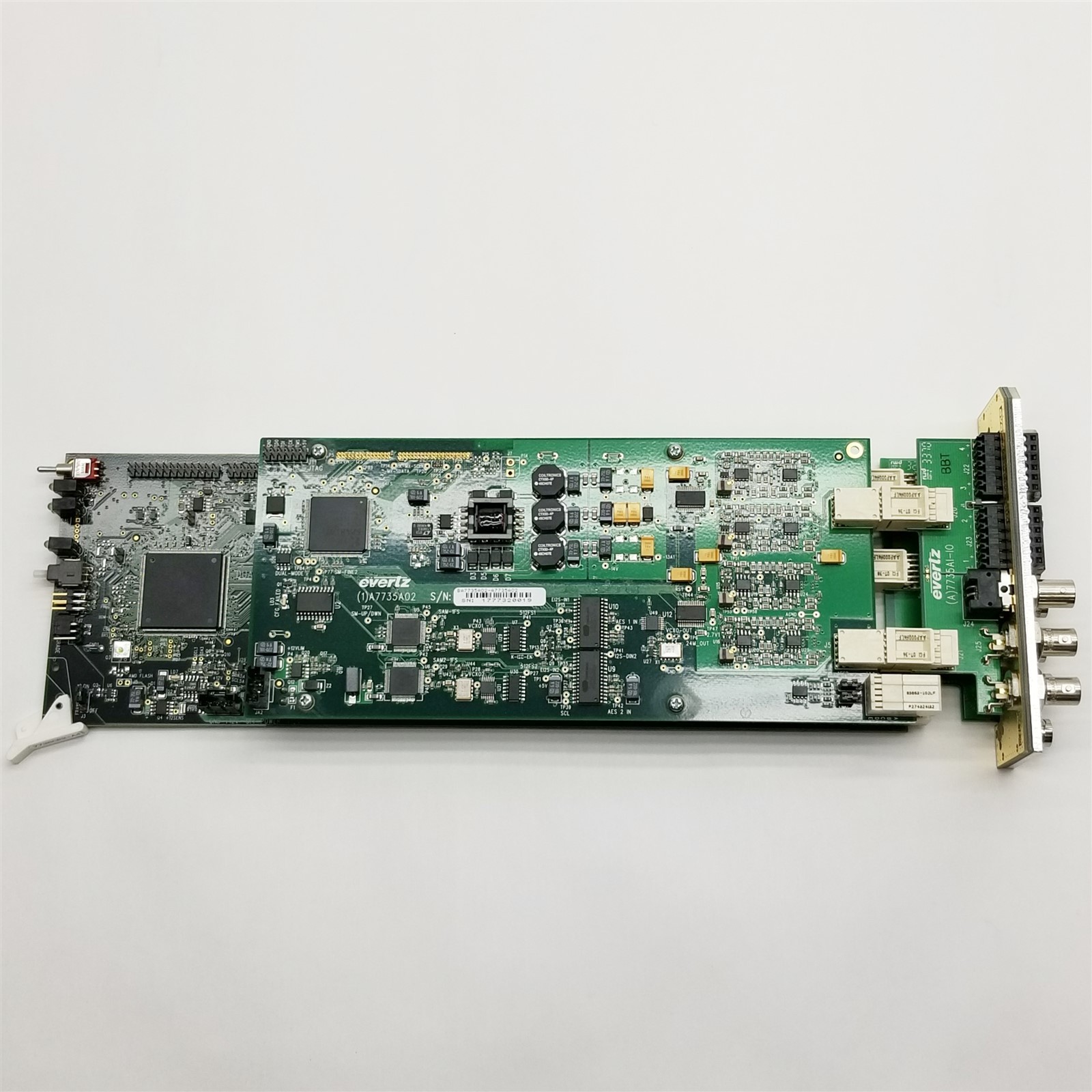 Evertz 7736CE2-A4 Dual Composite Encoder Half Group 2CH Synchronous 20-bit Audio