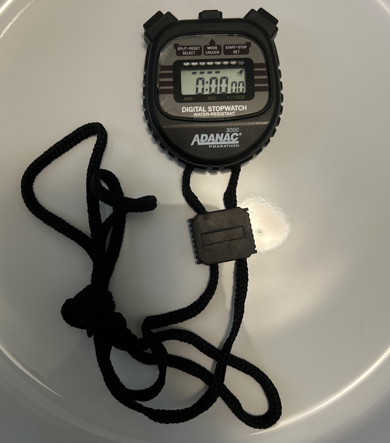 Adanac By Marathon 3000 Digital Stopwatch Timer Water Dust & Shock Resistant