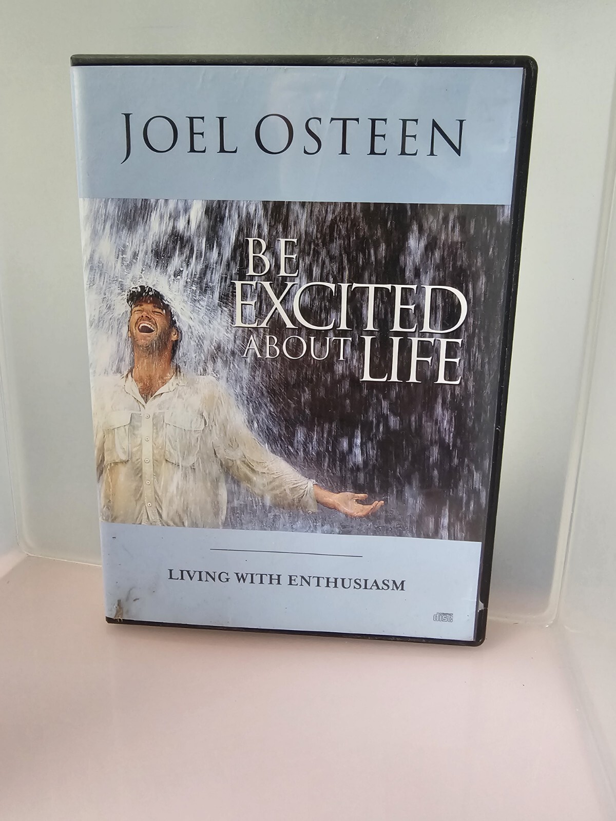 Be Excited About Life by Joel Osteen - CD - Living With Enthusiasm Bible Used