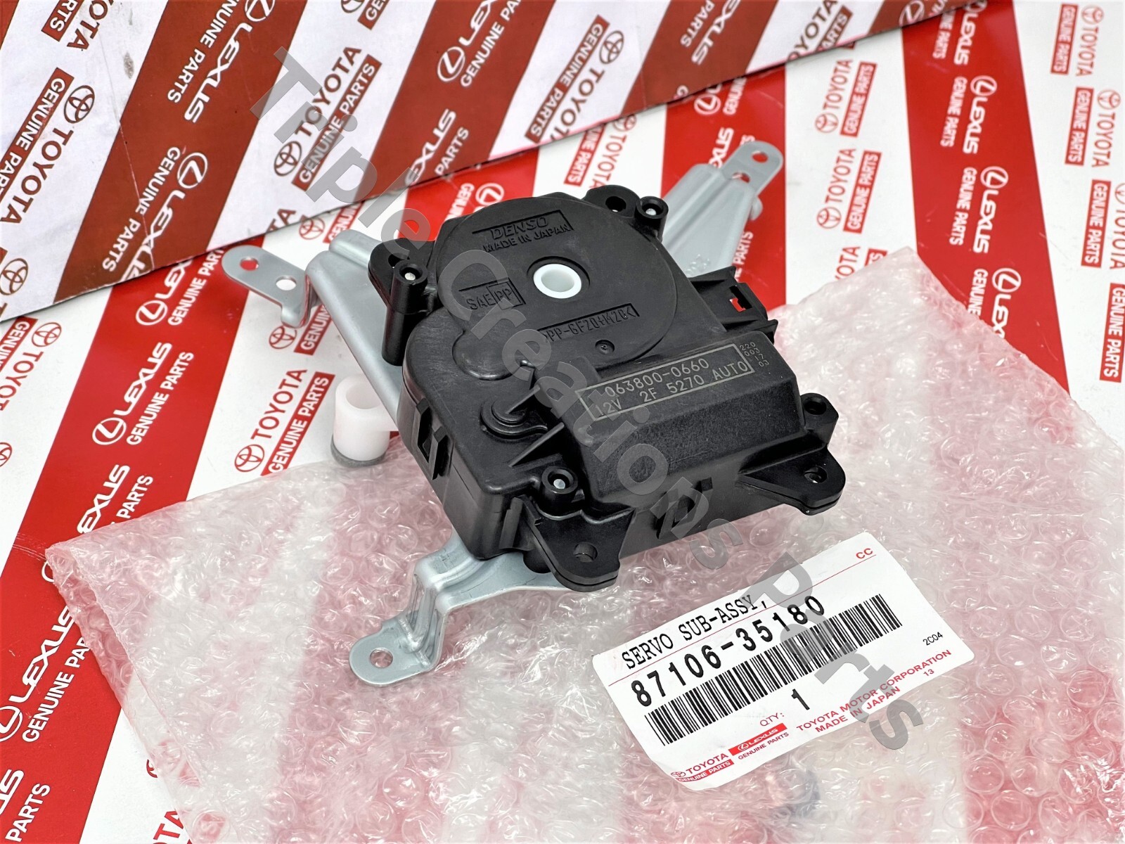 8710635180 Genuine Toyota 03-09 4Runner GX470 Right Airmix Damper Servo OEM