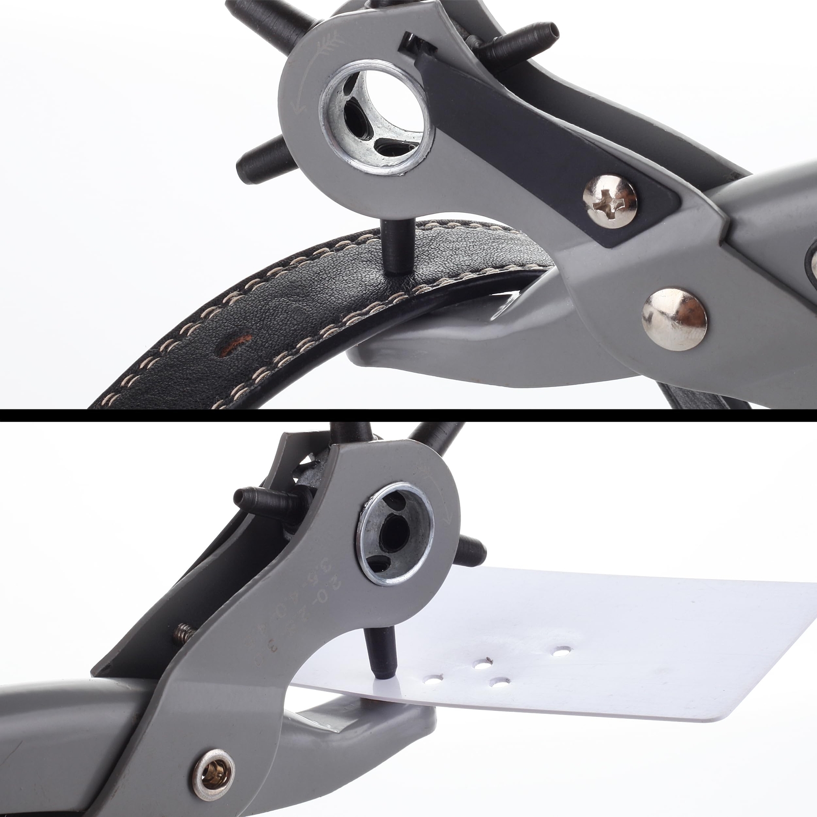 Leather Hole Punch Tool Multi Hole Sizes For Belts And Leather